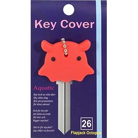 Key Cover/Key Caps/Key Holder/Keycaps - Cute Animal Pet Faces (Flapjack Octopus)