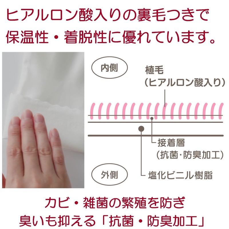 Family [Bulk Purchase] Premium Touch Household Gloves, Hyaluronic Acid, Vinyl