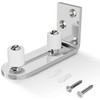 QINAIXQM Sliding Barn Door Adjustable Floor Guide Wall/Door Bottom Guide