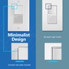 LIDER Minimalist Design LED Guide Light Paddle Switch with Automatic
