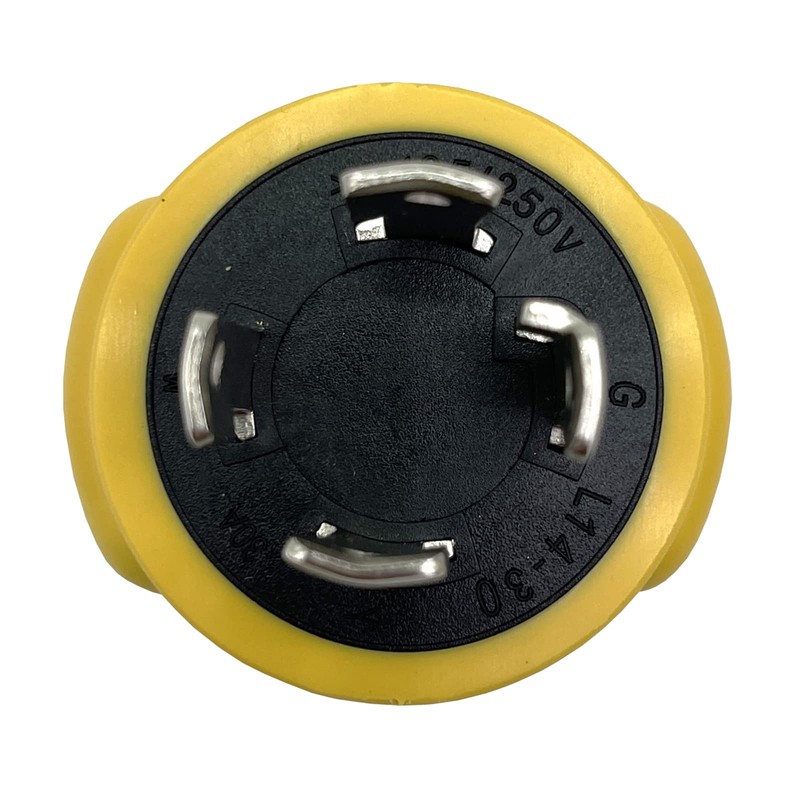 Parkworld 62923 NEMA L14-30P to 6-30R Adapter 4-Prong Generator 30A