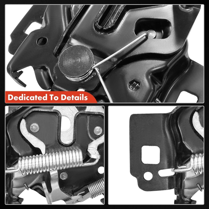 A-Premium Hood Latch Lock Assembly Compatible with Ford, Lincoln &