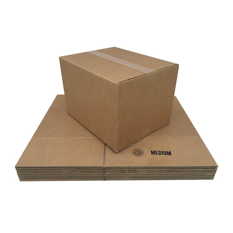 uBoxes Medium Moving Boxes 18"x14"x12" (Pack of 10)