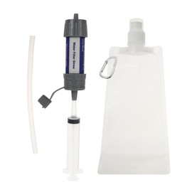 LABRIMP Emergency Water Purifier Portable Camping Water Filter Abs Material Backpacking Essential