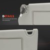 A-Premium Driver & Passenger Sun Visor Compatible with Nissan Altima