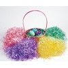 R.J. Rabbit Premium Iridescent Easter Grass Basket Filler #1262 (Yellow)