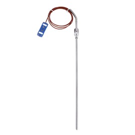 NTC Temperature Sensor ‑200℃‑350℃ T Type Thread 1/8in Diameter 5x330mm NTC Temperature Sensor with Plug