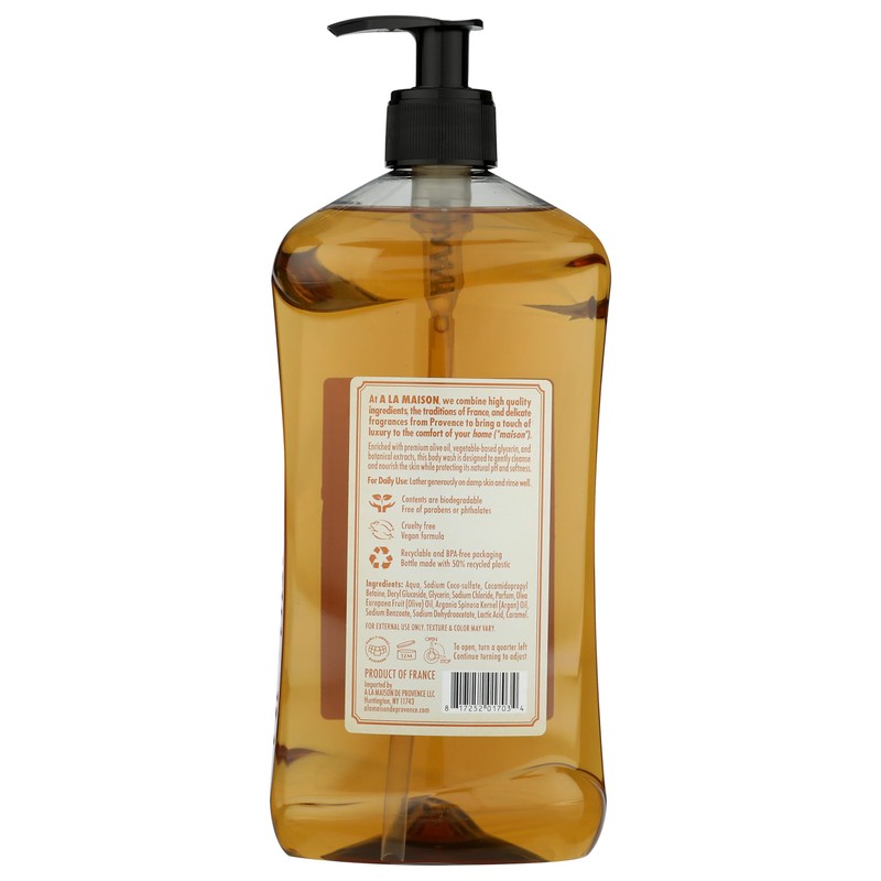 A LA MAISON Orange Bergamot Body Wash 25.36 Fl Oz,