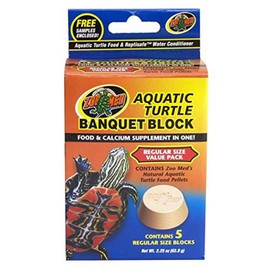 Zoo Med Banquet Block Aquatic Turtle Food