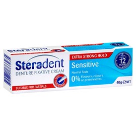 Steradent Denture Fixative Cream Sensitive 40g