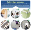 Extendable Paint Brushes Holder with 160° Adjustable Angle & 1m