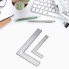 L Shaped Ruler Square Framing Ruler Stainless Steel Ruler 90