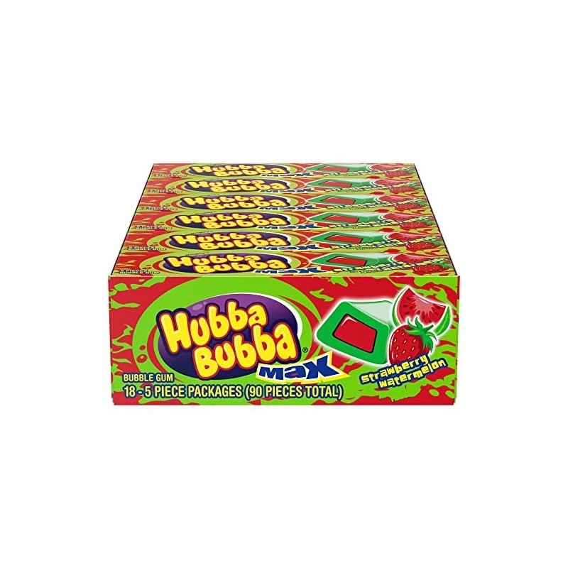 Hubba Bubba Bubble Gum Bulk, Chewing Gum Bulk Strawberry Watermelon