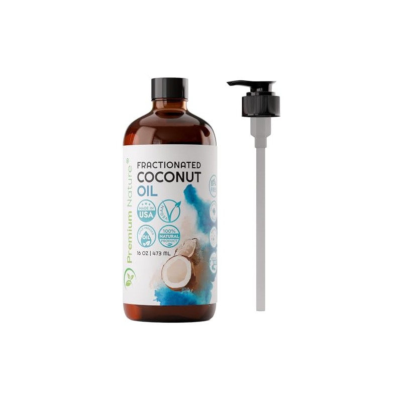Aceite de Coco Sin Refinar - Premium Nature Coconut Oil