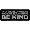 in a World Where You can be Anything Be Kind