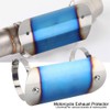 Motorcycle Exhaust Middle Pipe Heat Shield Link Tube Protector Cover