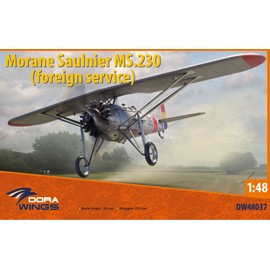 Drawings DWS48037 1/48 Spanish Republic Army Morane Sornier MS.230 Overseas Spec Plastic Model
