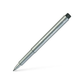 Faber-Castell Pitt Artist Pen 1.5 mm Silver Metal