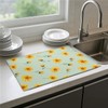Dish Drying Mat 18×24 Inch Extra Large Absorbent Kitchen Drying