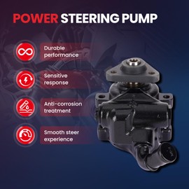 MOCA 20-279 Power Steering Pump Fits 2001-2011 for Ford Ranger 4.0L, 2001-2005 Explorer 4.0L, 2001-2009 for Mazda B4000 4.0L, 1998-2005 for Mercury Mountaineer 4.0L