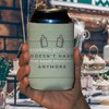 Custom Baby Shower Can Cooler - Popping Bottles Doesn't Have