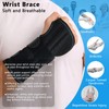 Carpal Tunnel Wrist Brace, Alleviates Tendonitis Wrist Brace Equipped with