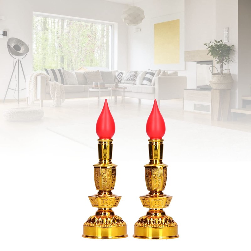 SUNGOOYUE Chinese Retro LED Candle Lamp Low Power Consumption Traditional