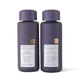 Kristin Ess"The One" Purple Shampoo and Conditioner Set for Blonde Hair, 10 Ounce Each