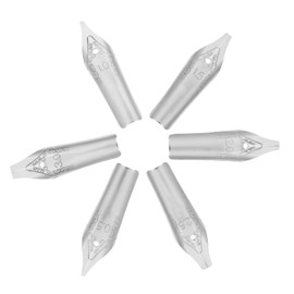 TEHAUX 30pcs Calligraphy Pen Nibs Set Replacement Nibs for Fountain Pen Writing Various Sizes