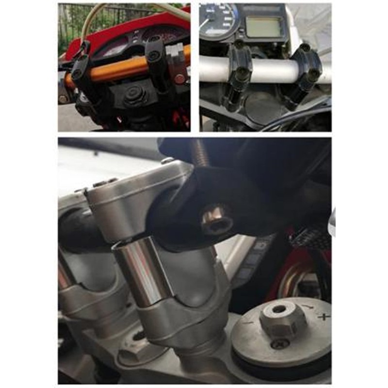 For Bikes, Black, 1.1 inches (28 mm), Handle, Posts, Height