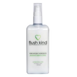 Flush Kind® Toilet Wipe Gel Lotion, Eco-Friendly, Flushable Toilet Wipe Alternative, Moist Wipe, Cleansing, Vegan, Cruelty Free 100ml
