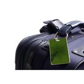 Lily Pad Design Luggage Tag by DCM Solutions