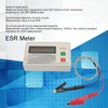 ESR Meter Accurate Smart Shutdown Function Portable ESR Capacitance Tester