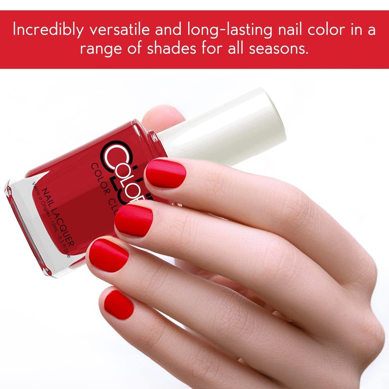 Color Club Nail Lacquer, Reddy or Not Number 431 15 ml