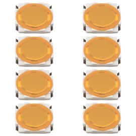 Create idea 8Pcs Surface Mount Tact Switch for Brightness and Start Select Buttons Compatible with GBA SP