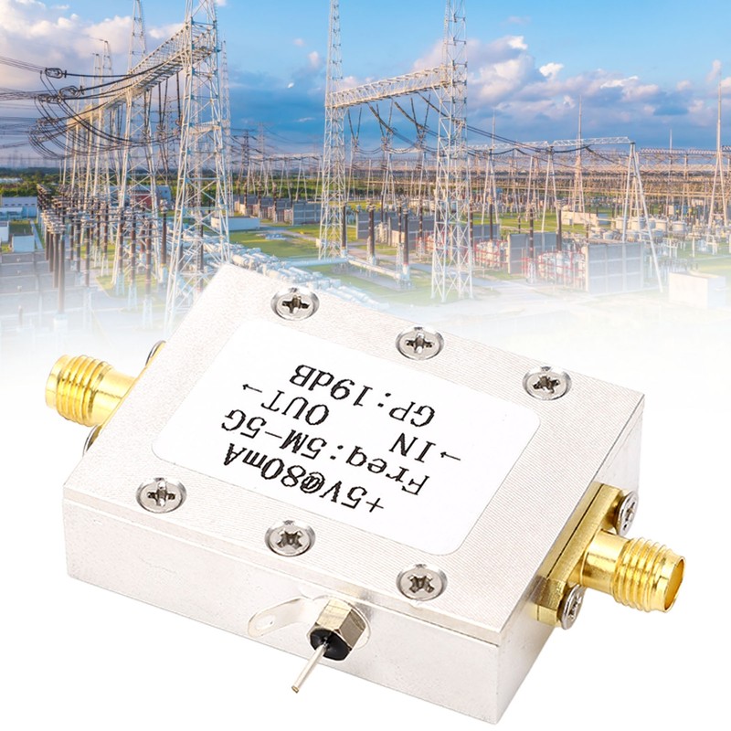 Signal Amplifier Module Broadband High Linearity 19dB 5M‑5G RF Signal
