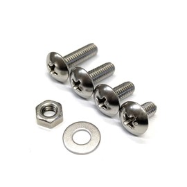 [M4x8-M4x15] Stainless Steel Truss Head Machine Screw Set [M4x8, M4x10, M4x12, M4x15]