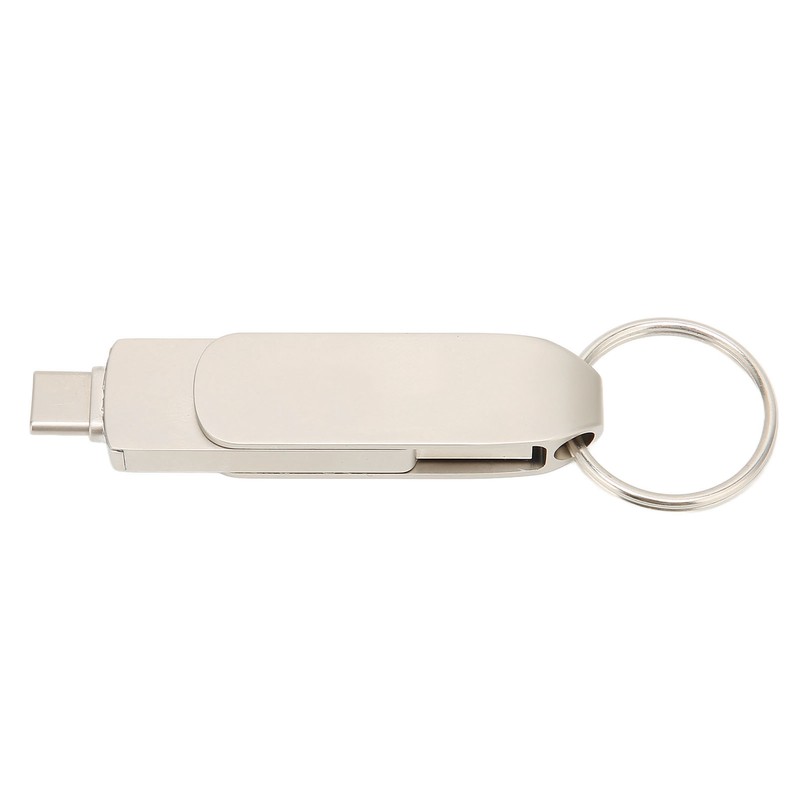 Key Chain Flash Drive 2 in 1 OTG USB3.0 TO