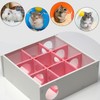 Hamster Maze Hide | 9 Chamber Wooden Maze Tunnel Hamster