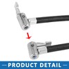 A ABSOPRO Tire Valve Connect Pipe Air Chuck Inflator Hose