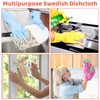 6 Pack Swedish Dishcloths for Kitchen, Reusable Paper Towels Swedish