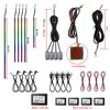 Dreamcolor Acrylic Interior Car Lights, WEBUPAR Car Accessories 18 in