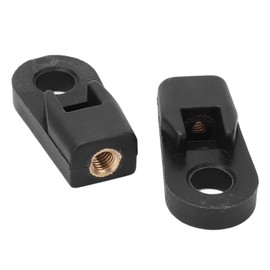 Outboard Control Box Cable End Connector ABS Copper Replacement for 3300C Throttle and Shift Control Box Cable Connection 2pcs 67275-95600