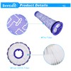 Syxtidy 2 Pack Replacement Hepa Post Filter & Washable Pre