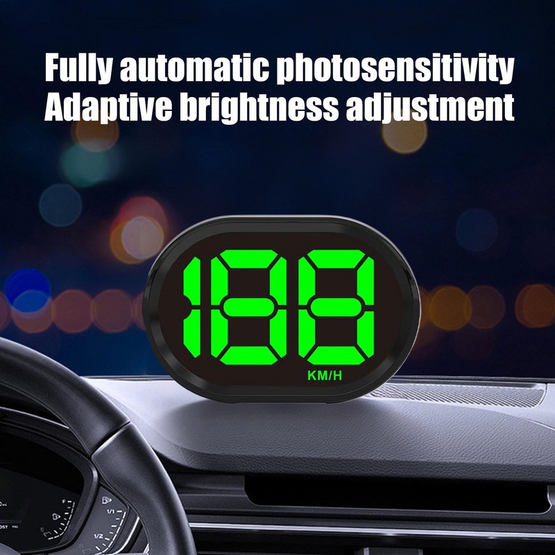 Car Hud Head up Display - Small Windshield Speedometer |