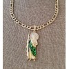 Unbranded San judas Jude protector necklace cadena figaro chain Pendant