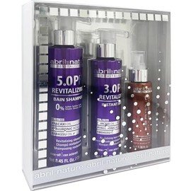 abril et nature - Professional Hair Care Set Color Prolongado - Protects and Strengthens Your Colour - Shampoo, Mask and Serum Set for Coloured or Highlighted Hair - Brilliant Effect - 550 ml