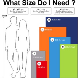 4Monster Microfibre Travel Towel Quick Dry, Lightweight Gym Towel Ultra Soft, Super Absorbent Compact Camping Towel for Sports Gym Beach Camping Yoga