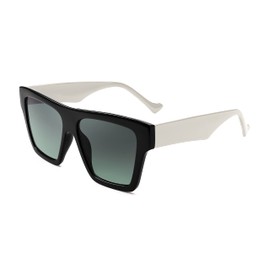 FEISEDY Vintage Square Sunglasses Women Trendy Retro Fashion Shades UV400 Protection B4113