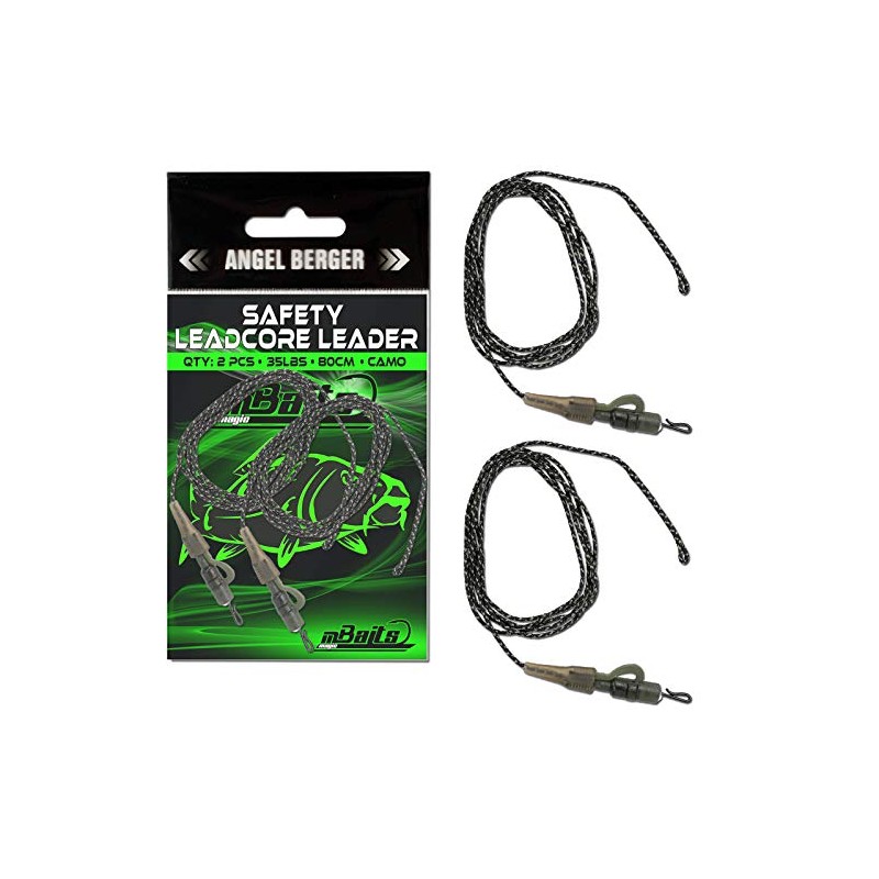 Angel-Berger Magic Baits Safety Leadcore Leader Carp Assembly Carptackle